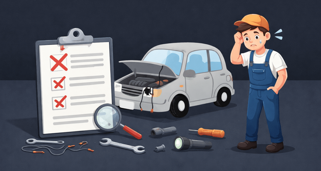 Auto nie przeszło przeglądu – czy można jeździć?